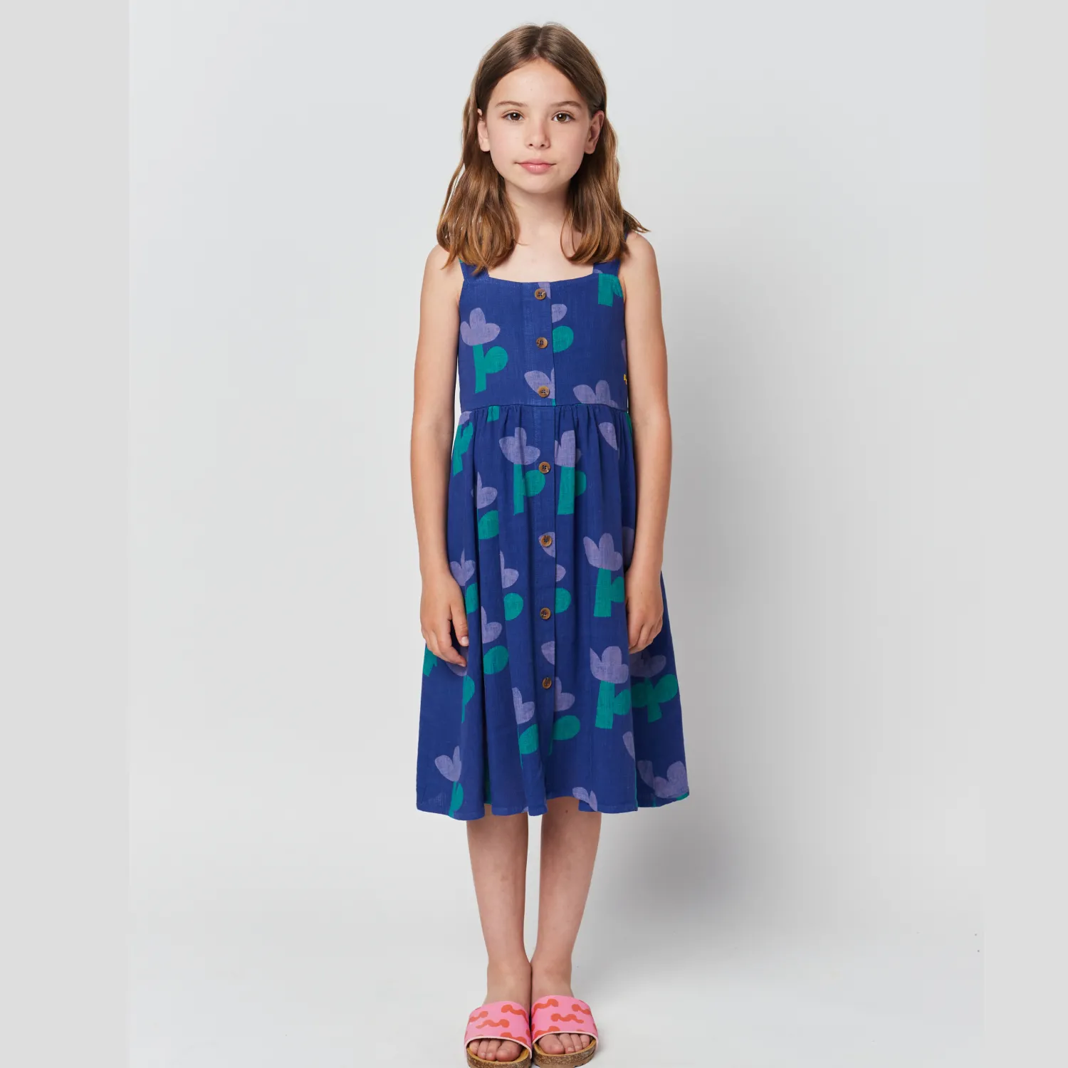 Bobo Choses Overalls & Jumpsuits> Sea Flower All Over Strap Dress
