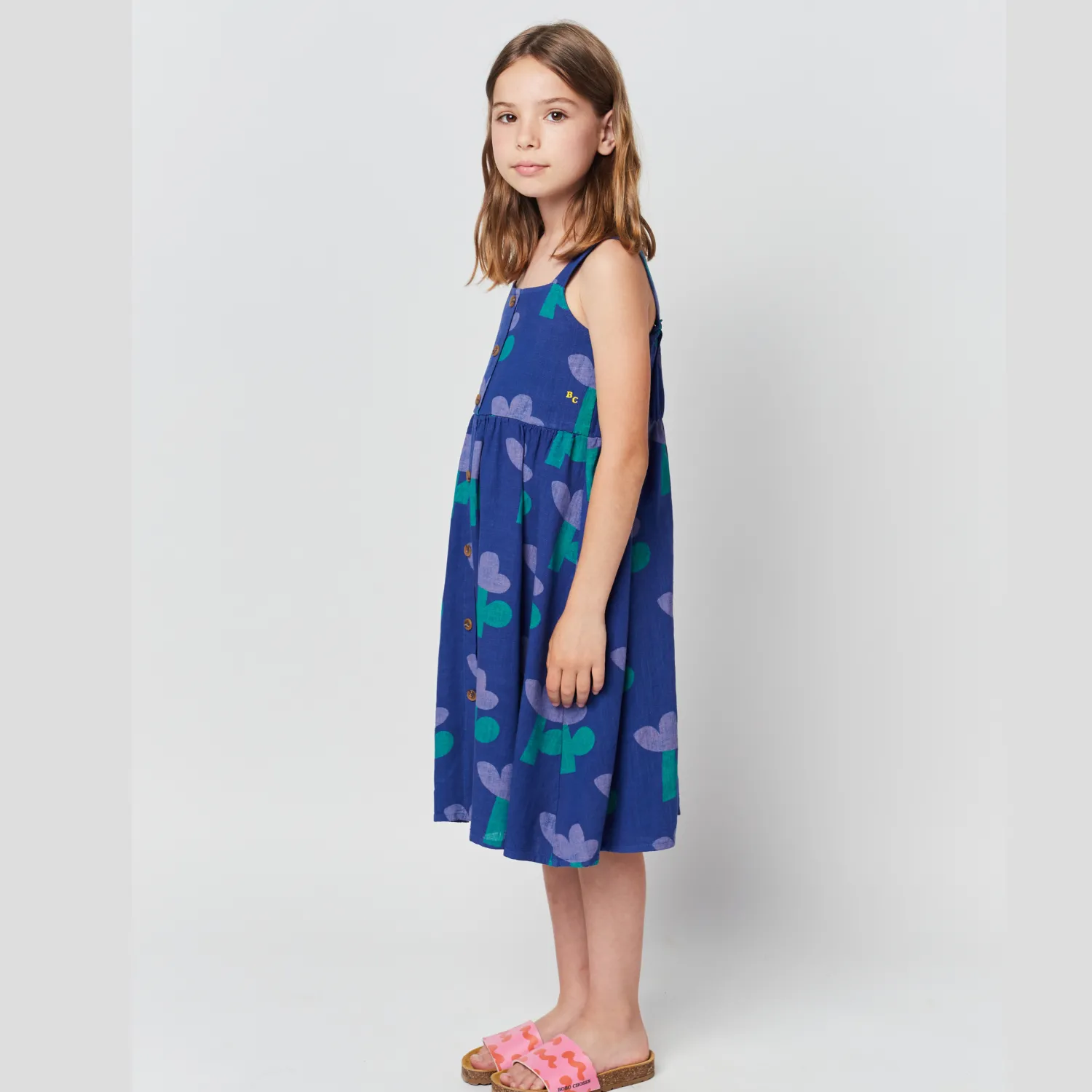 Bobo Choses Overalls & Jumpsuits> Sea Flower All Over Strap Dress