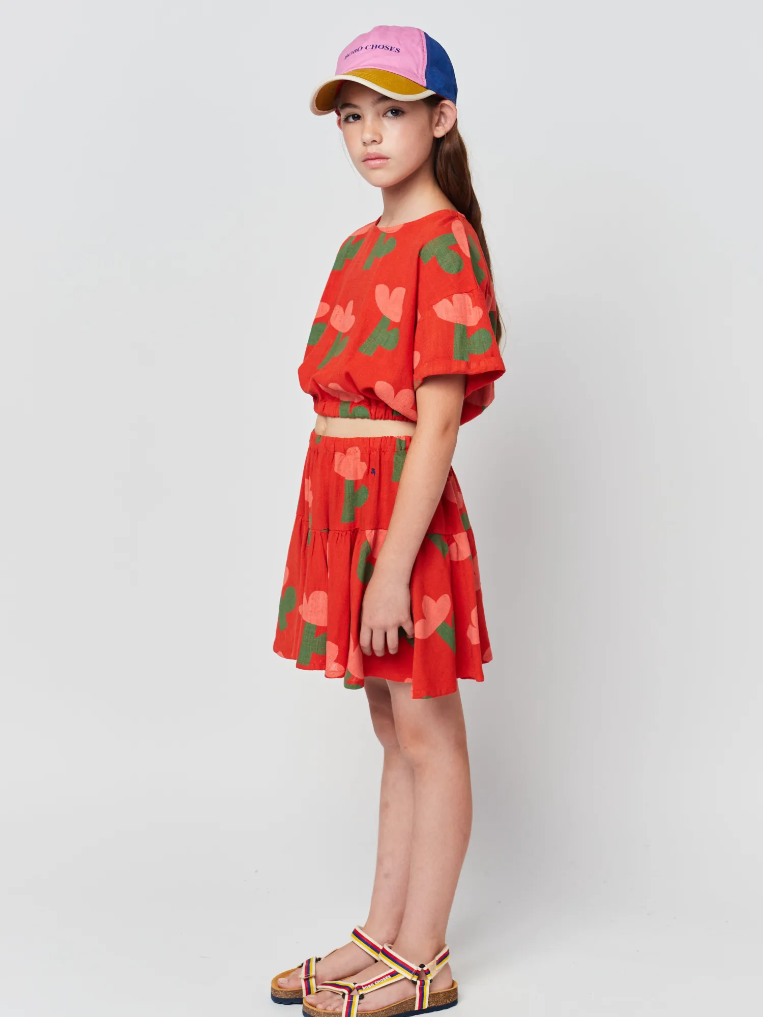 Bobo Choses Dresses> Sea Flower All Over Woven Skirt