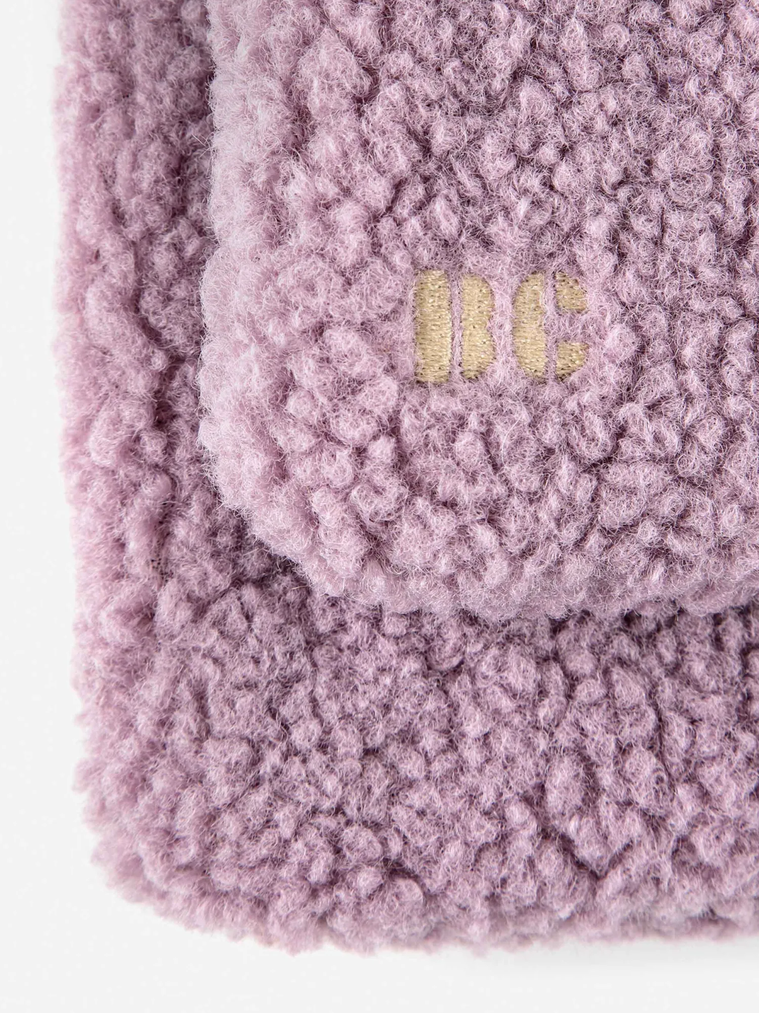 Bobo Choses Face Masks> Sheepskin Lavender Neck Warmer
