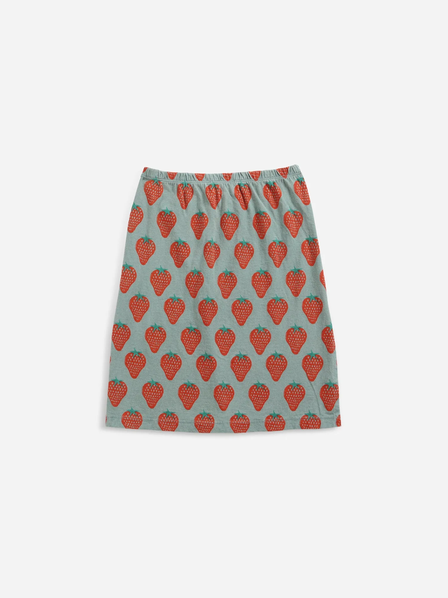Bobo Choses Dresses> Strawberry All Over Midi Skirt