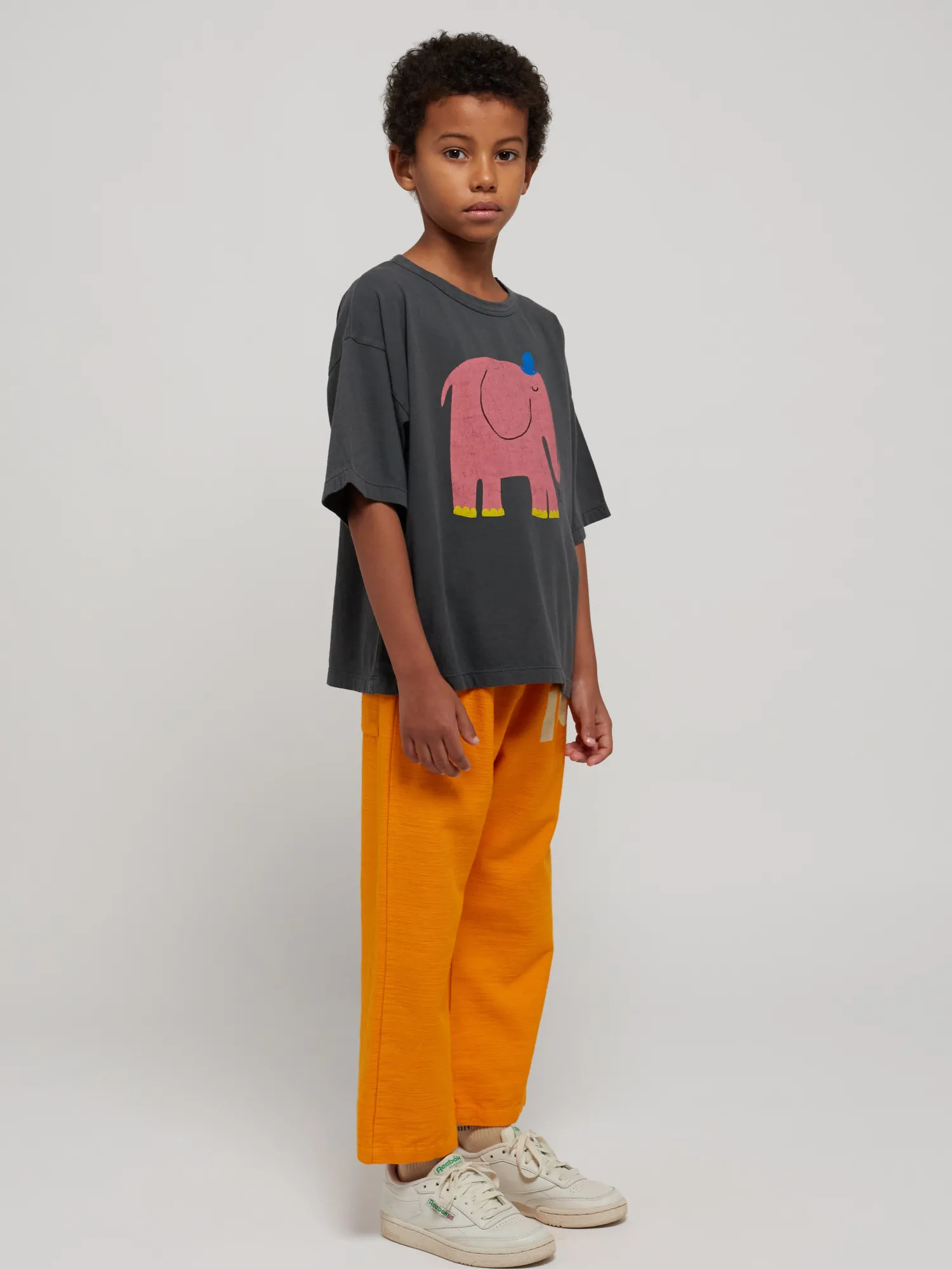 Bobo Choses Long Sleeve T Shirts> The Elephant Short Sleeve T Shirt