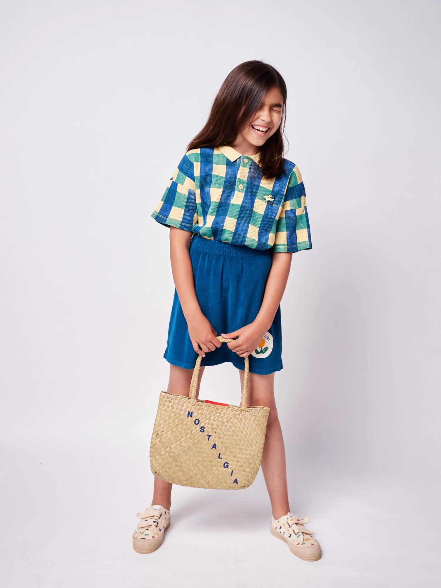 Bobo Choses Dresses> Wallflower Patch Terry Mini Skirt