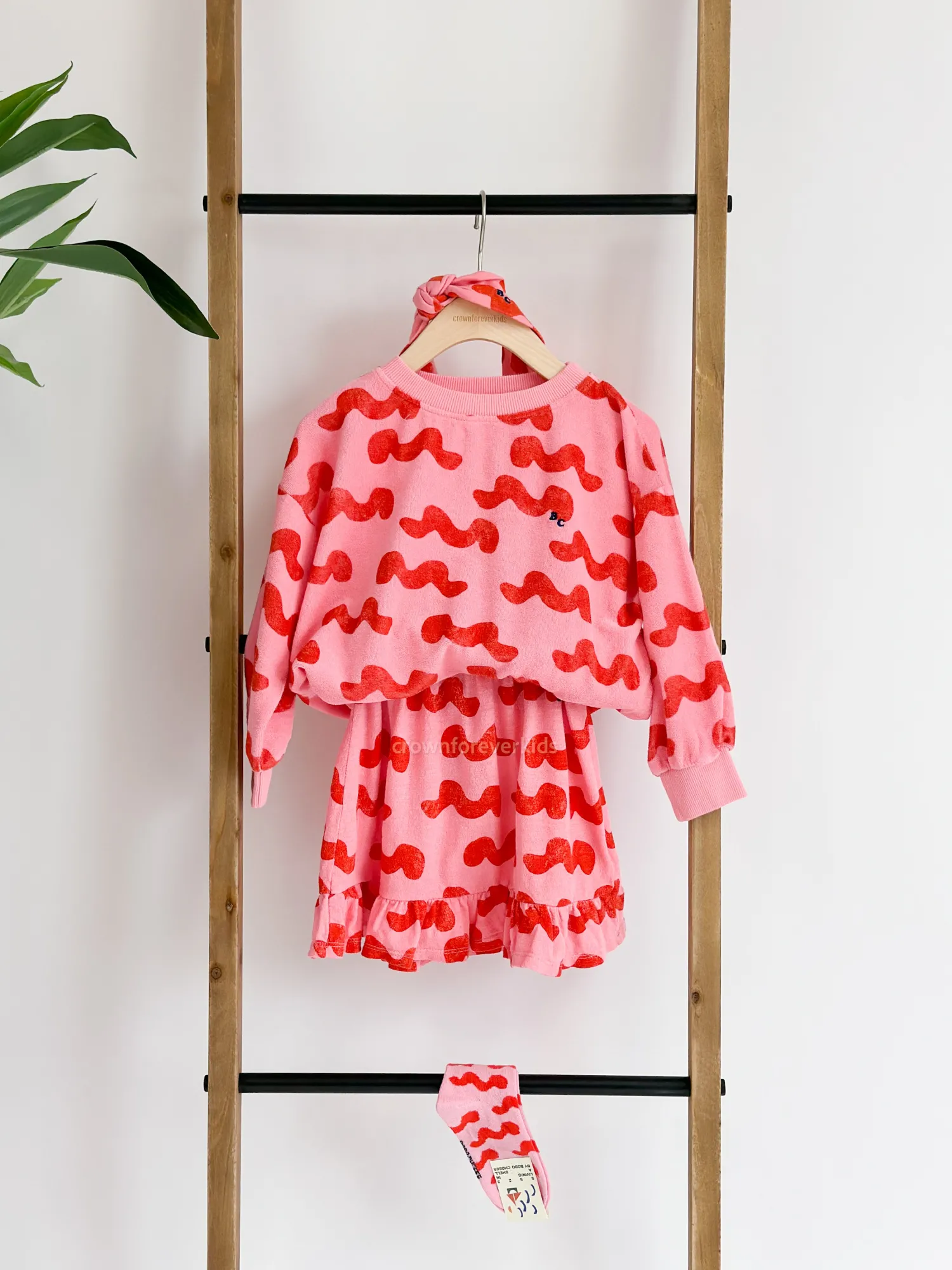 Bobo Choses Dresses> Waves All Over Skirt