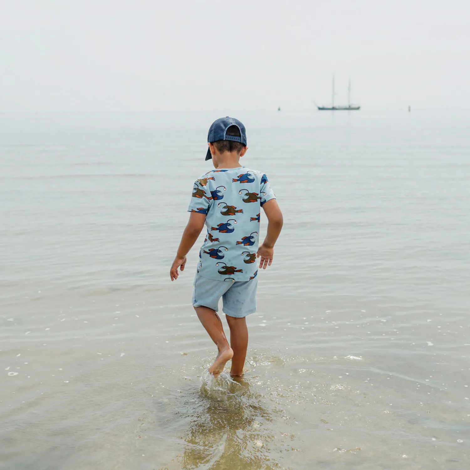 CARLIJNQ Shorts> Basics Fog Shorts - Bermuda