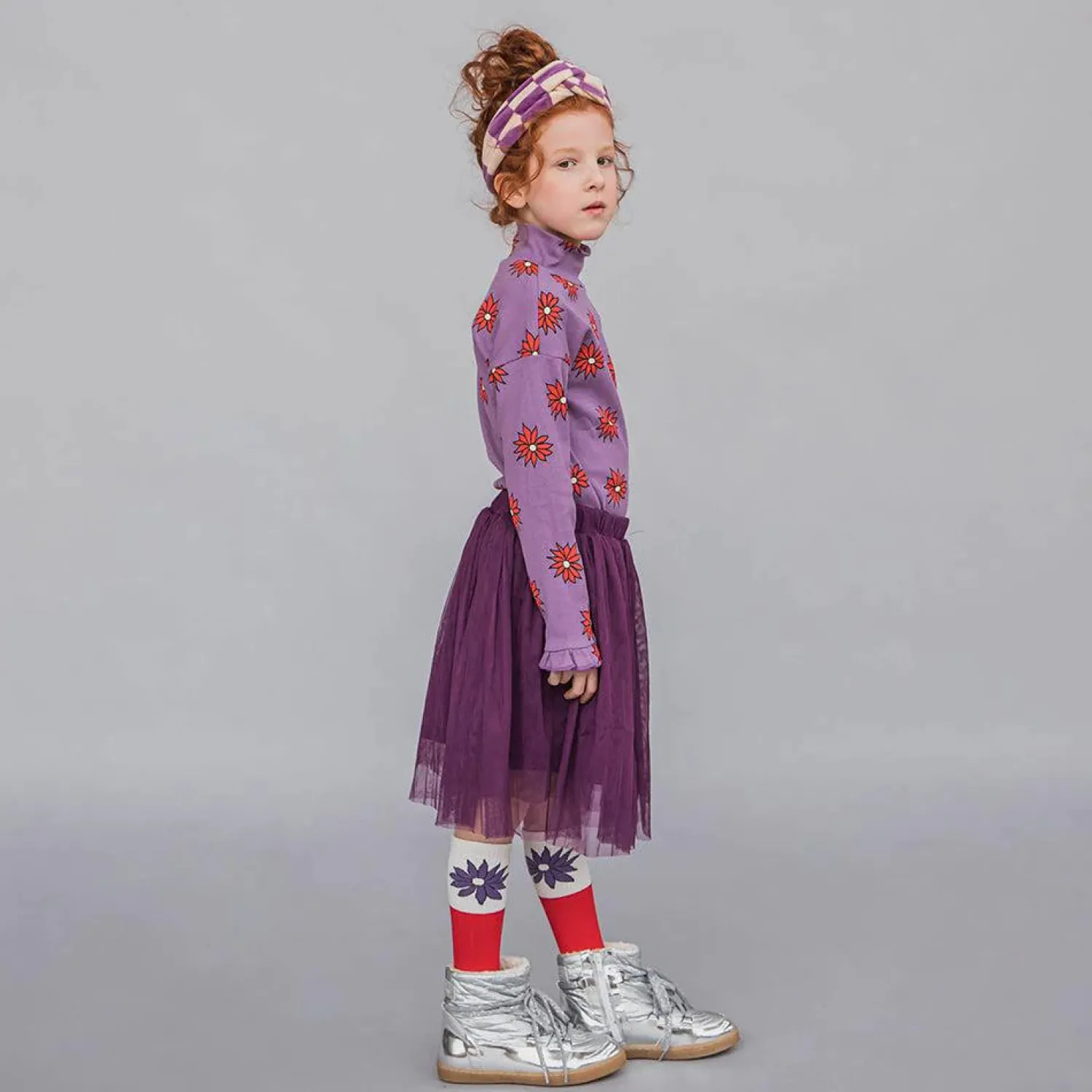 CARLIJNQ Blouses> Dahlia - Ruffled Girls Longsleeve