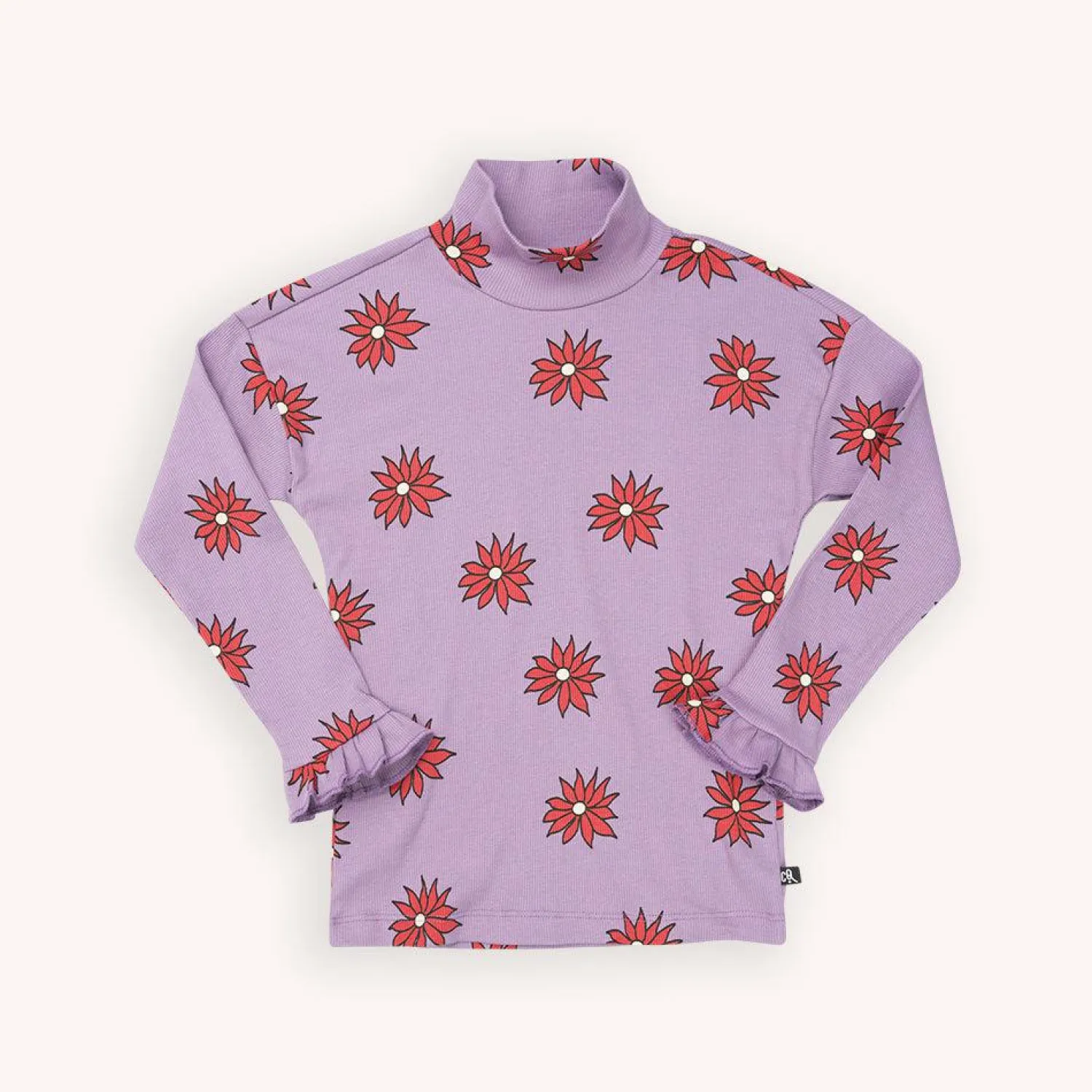 CARLIJNQ Blouses> Dahlia - Ruffled Girls Longsleeve