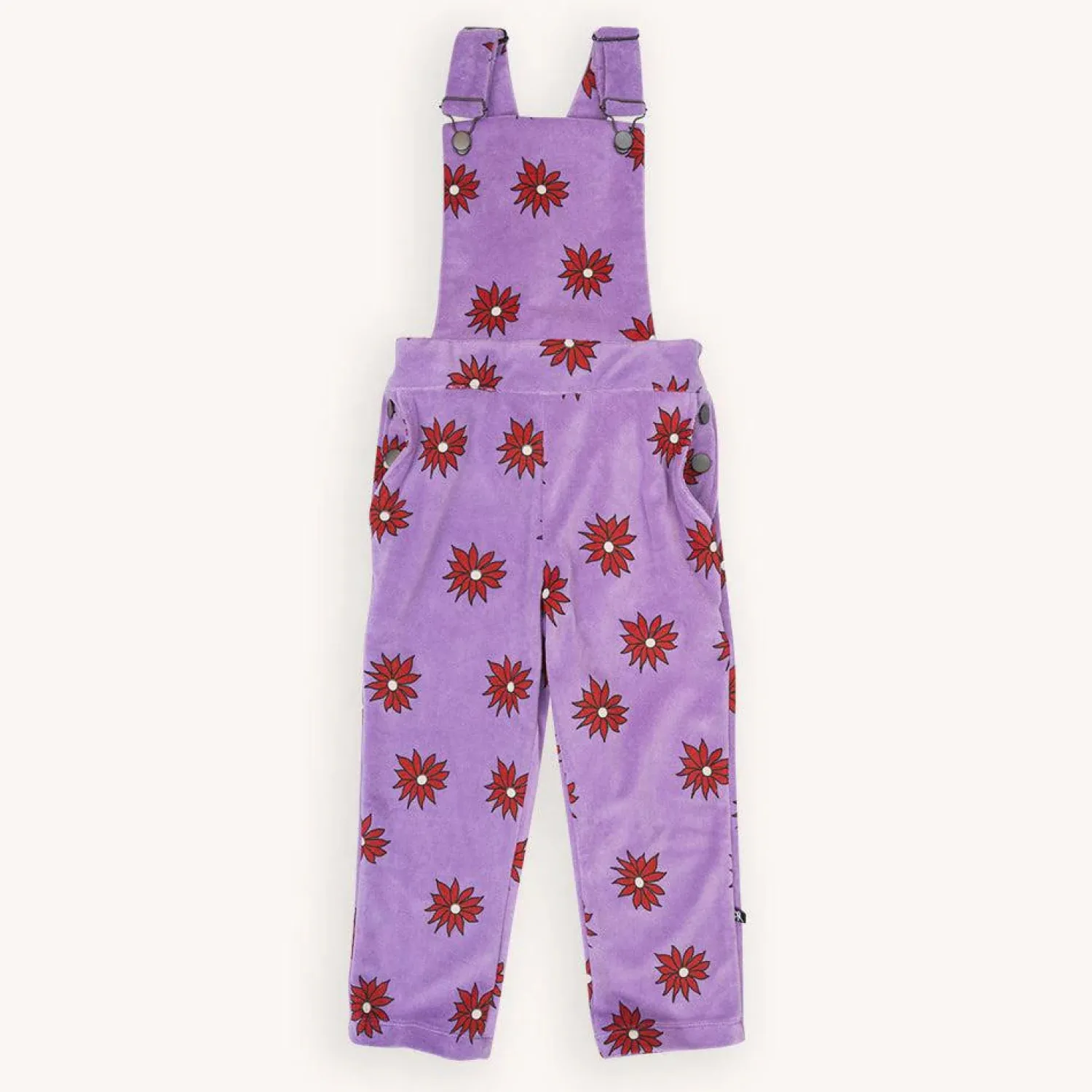 CARLIJNQ Sweatshirts> Dahlia - Velvet Kids Dungaree