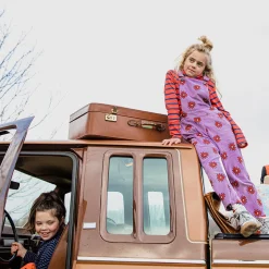 CARLIJNQ Sweatshirts> Dahlia - Velvet Kids Dungaree