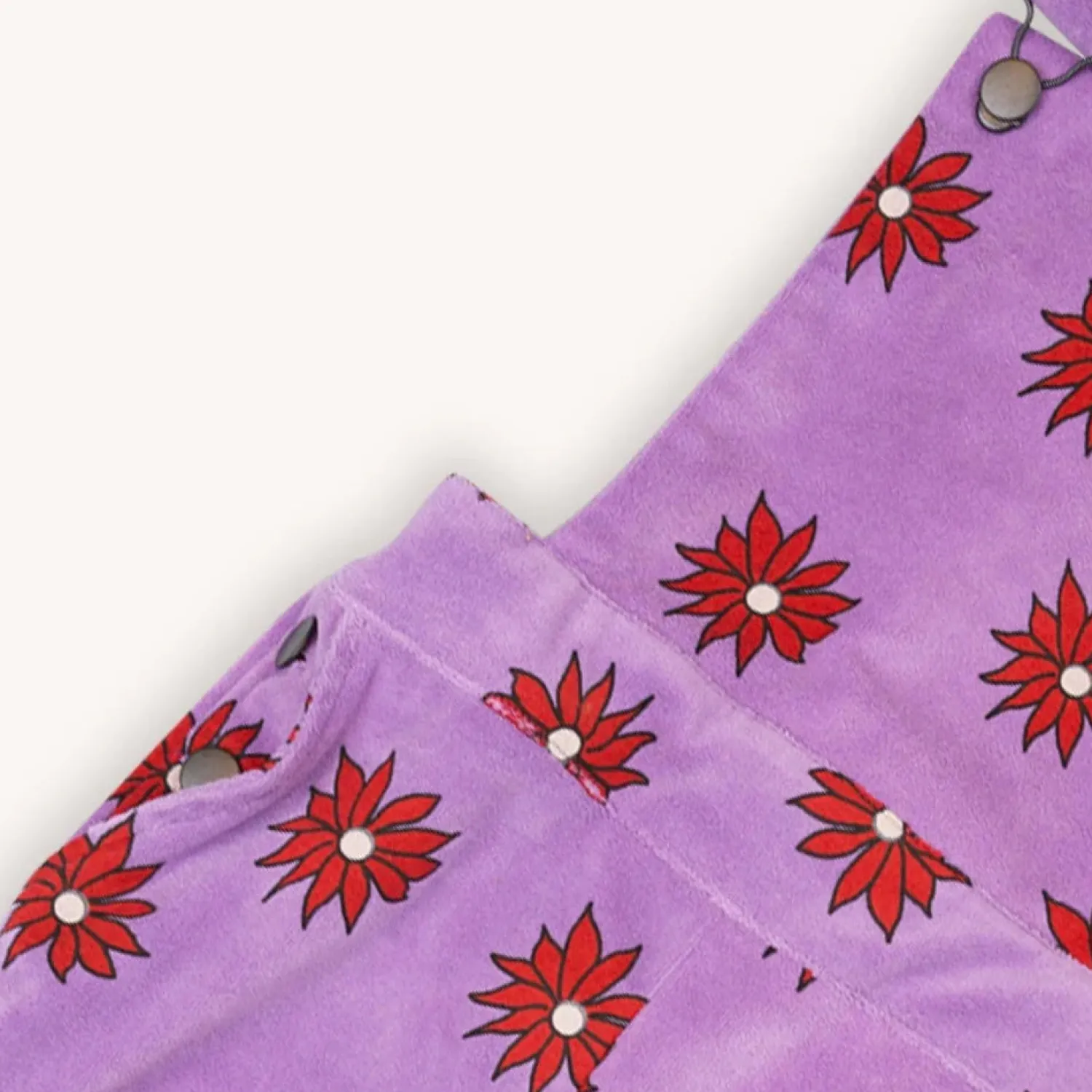 CARLIJNQ Sweatshirts> Dahlia - Velvet Kids Dungaree