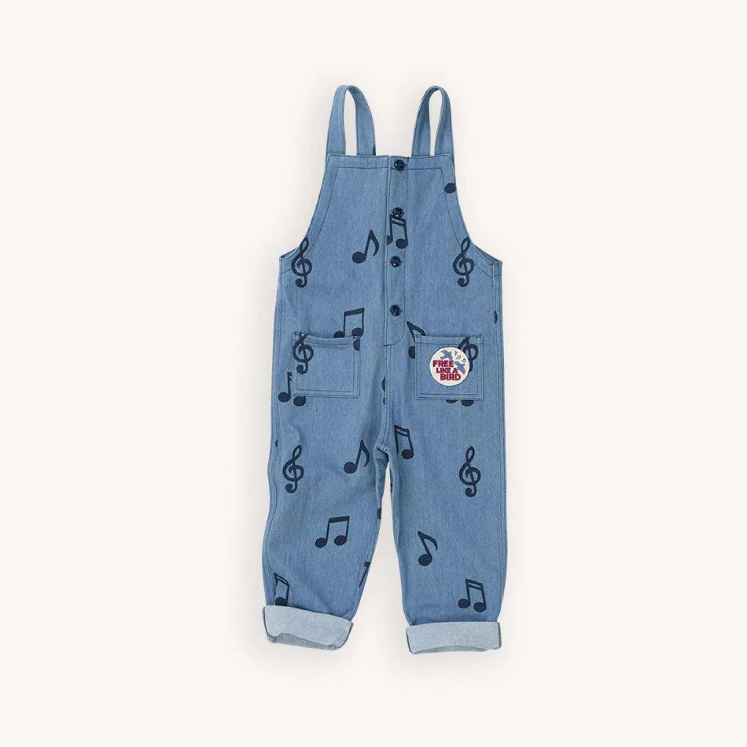 CARLIJNQ Sweatshirts> Denim Music - Kids Dungaree