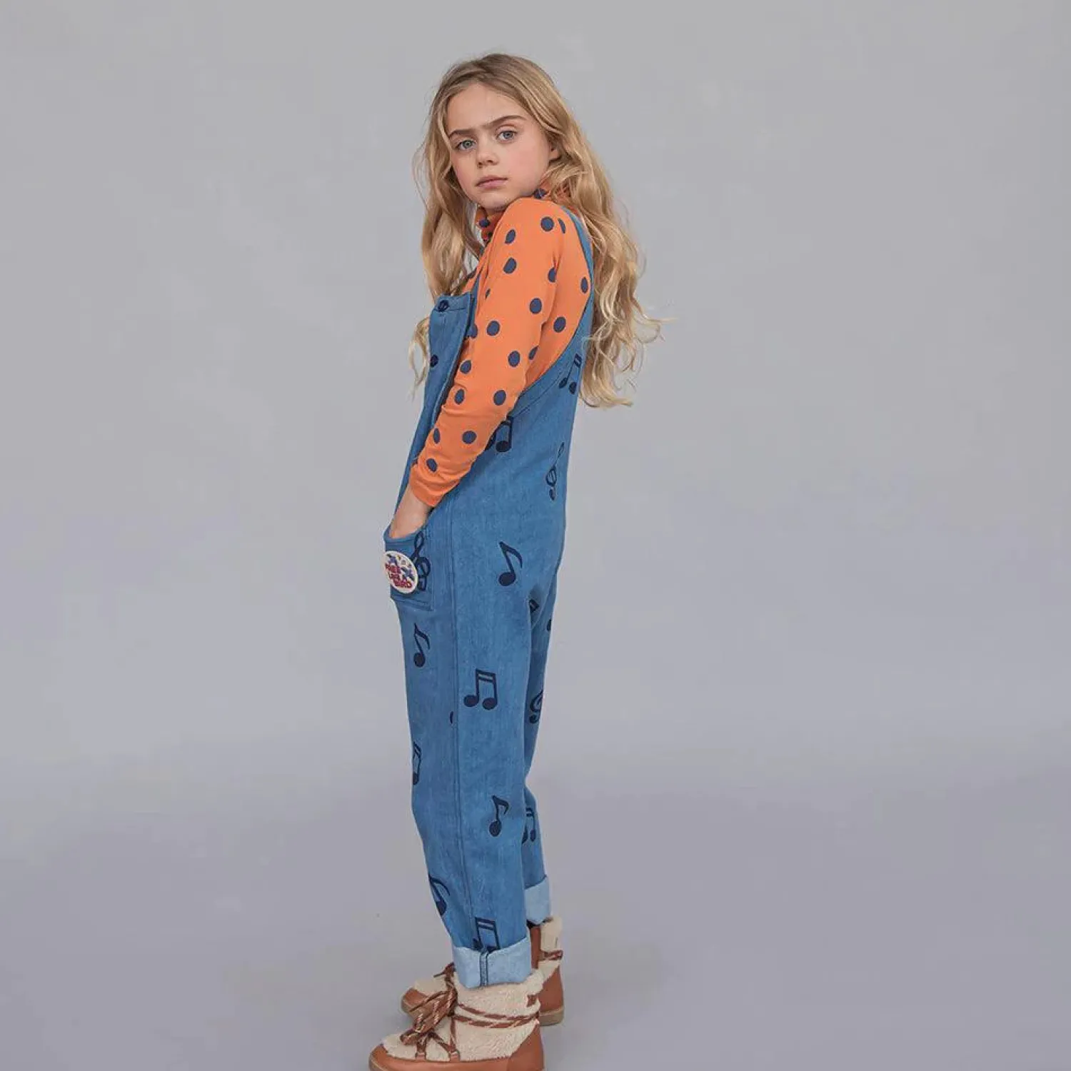CARLIJNQ Sweatshirts> Denim Music - Kids Dungaree