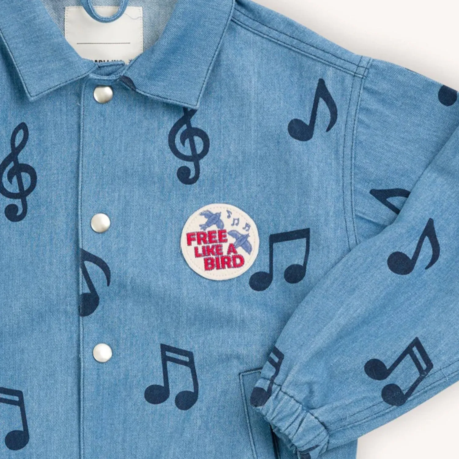 CARLIJNQ Jackets> Denim Music - Kids Jacket