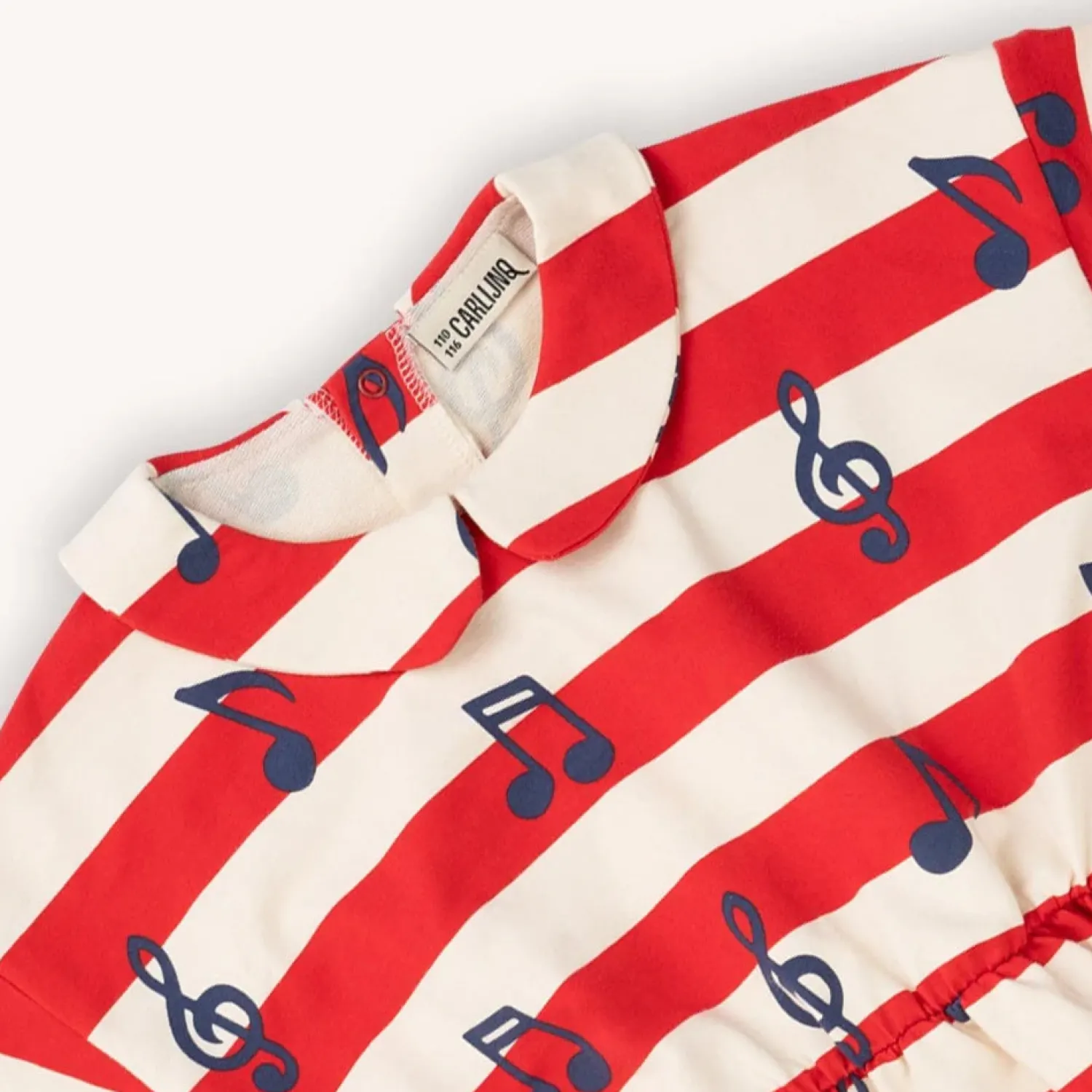 CARLIJNQ Overalls & Jumpsuits> Music Notes - Dress With Ruffles