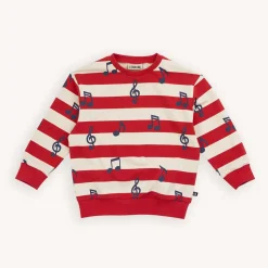 CARLIJNQ Face Masks> Music Notes - Kids Sweater Organic