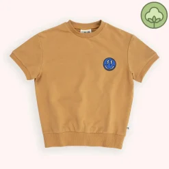 CARLIJNQ T Shirts> Smilies - Sweater Short Sleeve Wt Embroidery