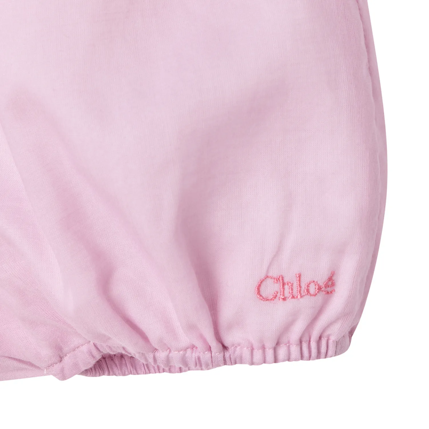 Chloé Kids Onesies>Chloe Kids Baby Girl Lilac Onesie Pink