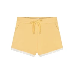 Chloé Kids Shorts>Chloe Kids Baby Straw Yellow Short