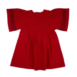 Chloé Kids Overalls & Jumpsuits>Chloe Kids Girls Red Milano Knitted Dress
