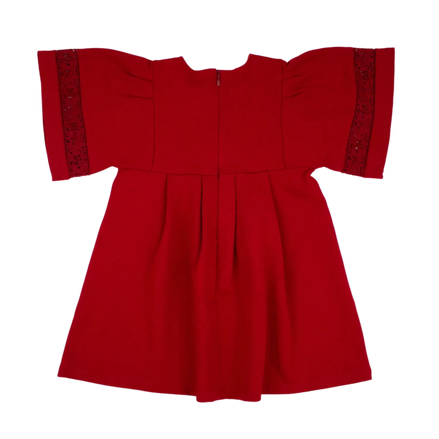 Chloé Kids Overalls & Jumpsuits>Chloe Kids Girls Red Milano Knitted Dress