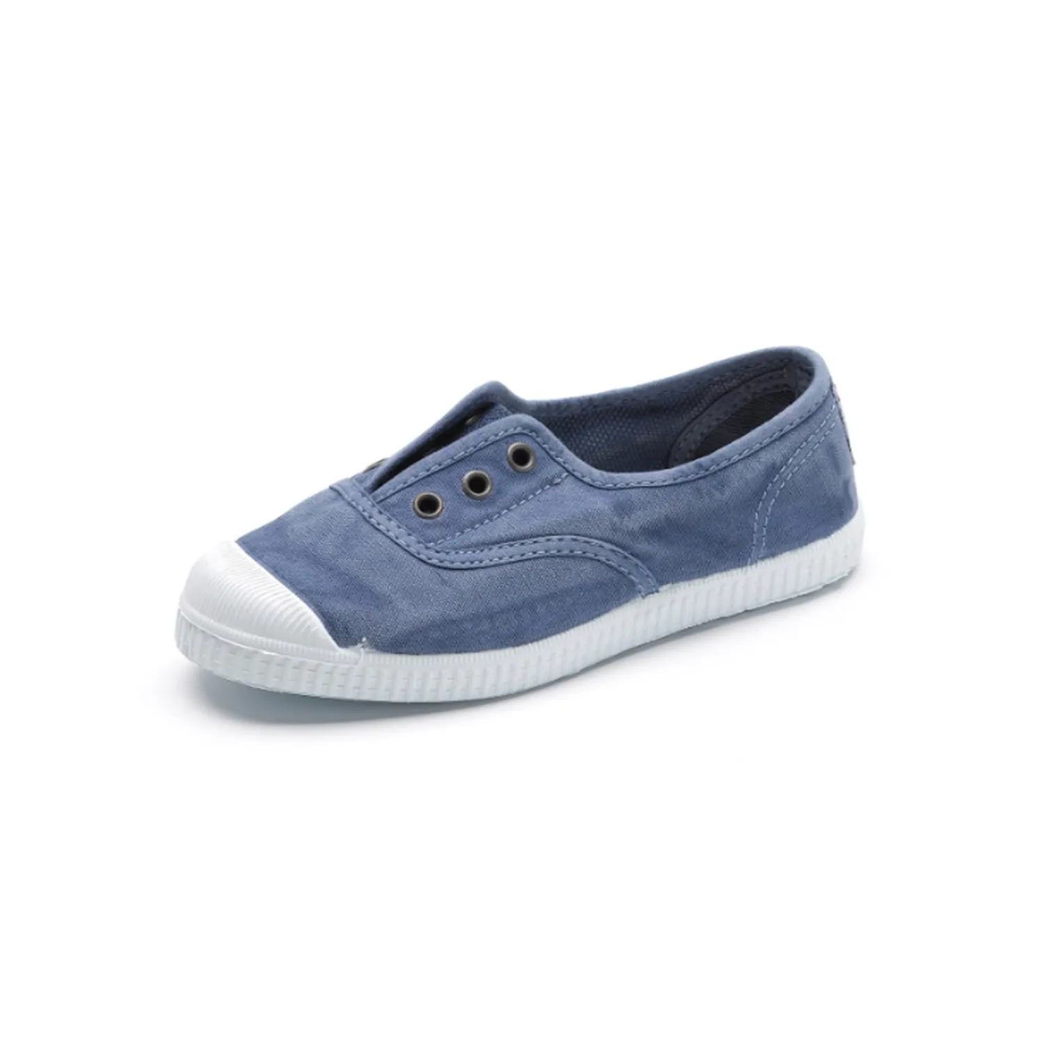 Cienta Shoes> Kids Canvas Slip On Sneakers Lavanda