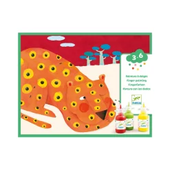 Djeco Face Masks> Le Petit Artist Finger Paint Tracks