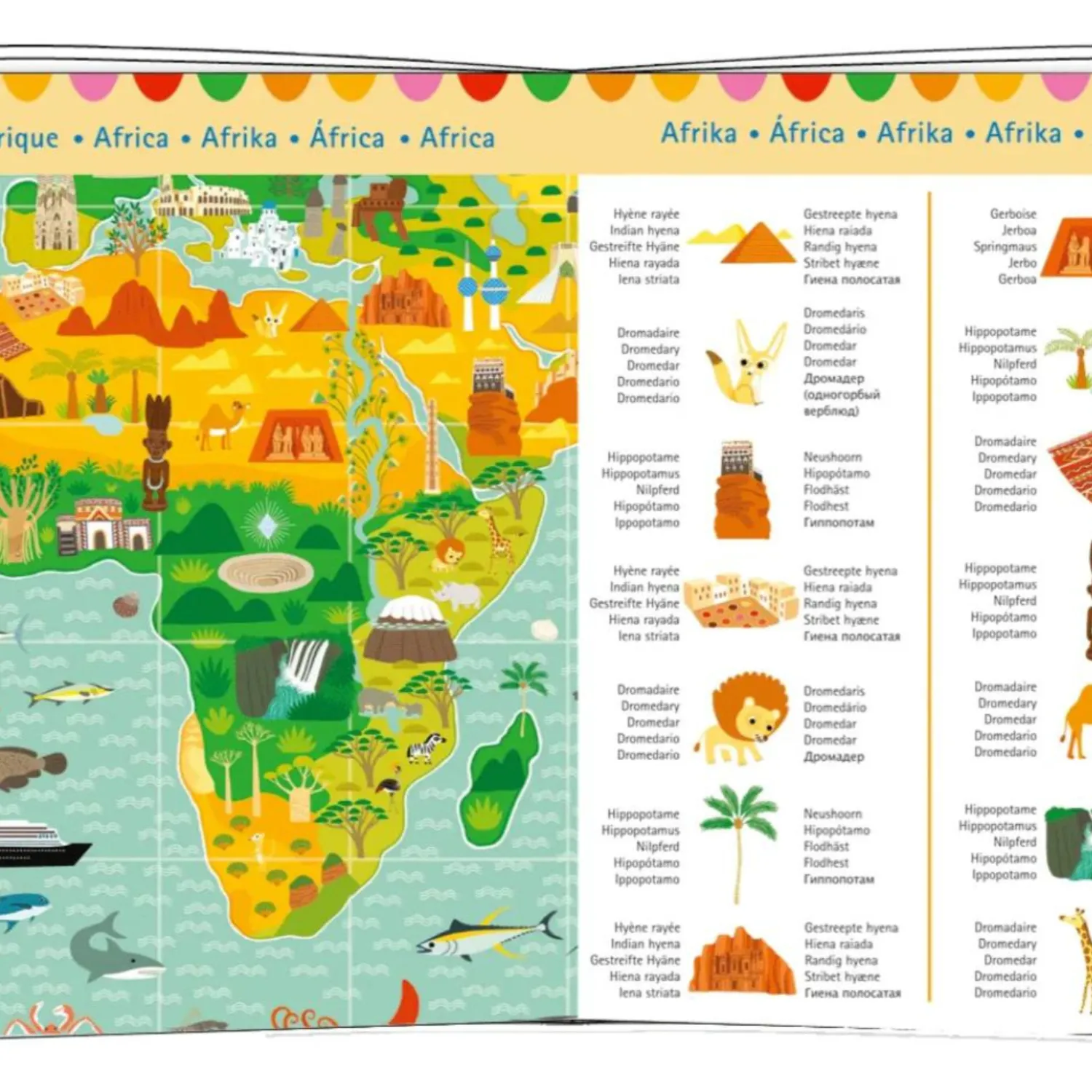 Djeco Face Masks> Observation Around The World 200-Piece Puzzle