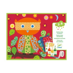 Djeco Face Masks> Oh C'Est Magique Beau Paint And Collage Game