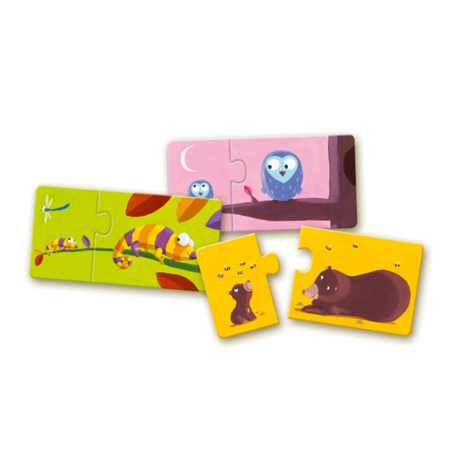 Djeco Face Masks> Puzzle Duo - Mom And Baby