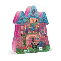 Djeco Face Masks> Silhouette The Fairy Castle Puzzles