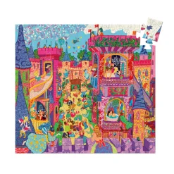 Djeco Face Masks> Silhouette The Fairy Castle Puzzles