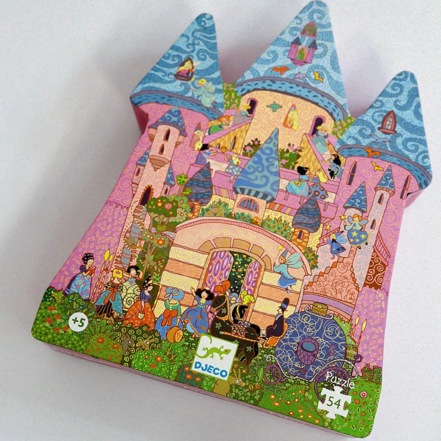 Djeco Face Masks> Silhouette The Fairy Castle Puzzles