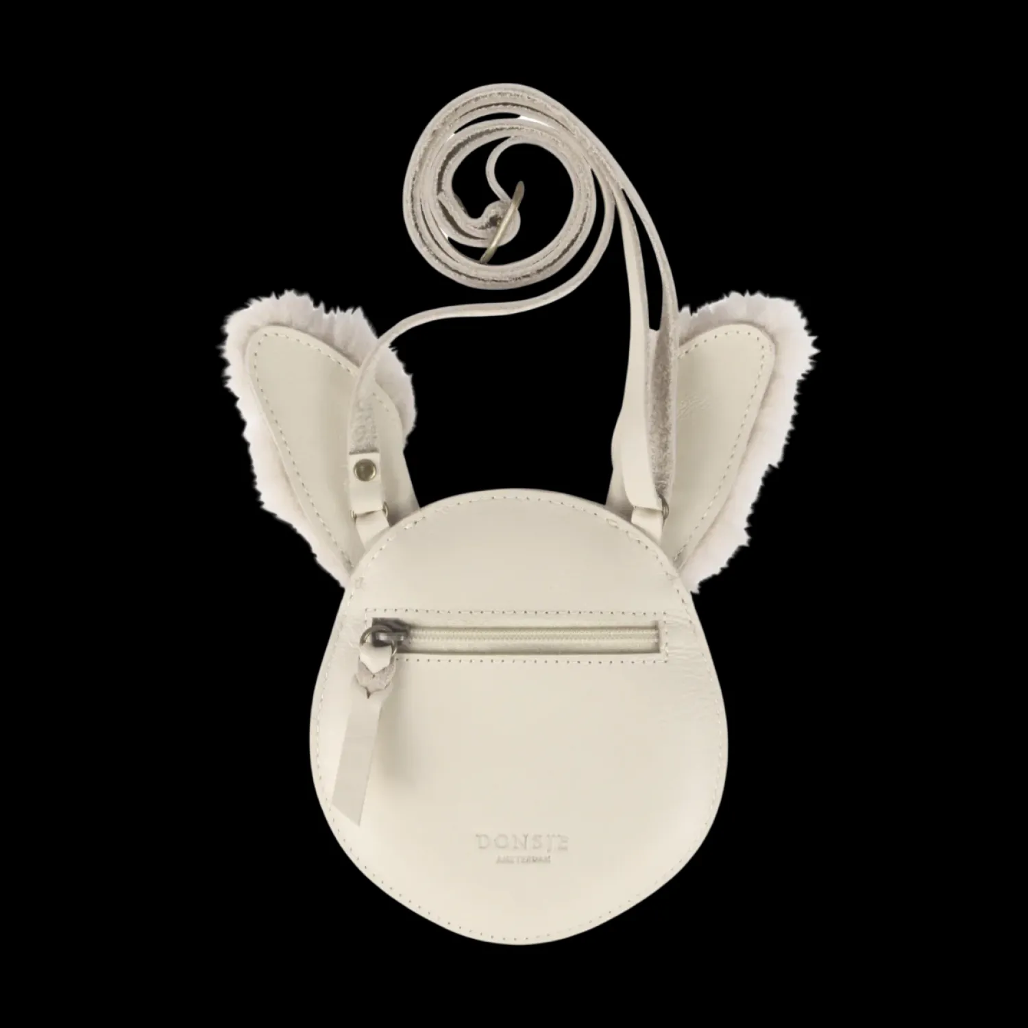 Donsje Face Masks> Britta Exclusive Purse | Snow Bunny | Cream Leather