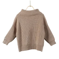 Donsje Hoodies> Yara Sweater Light Mocha Melange