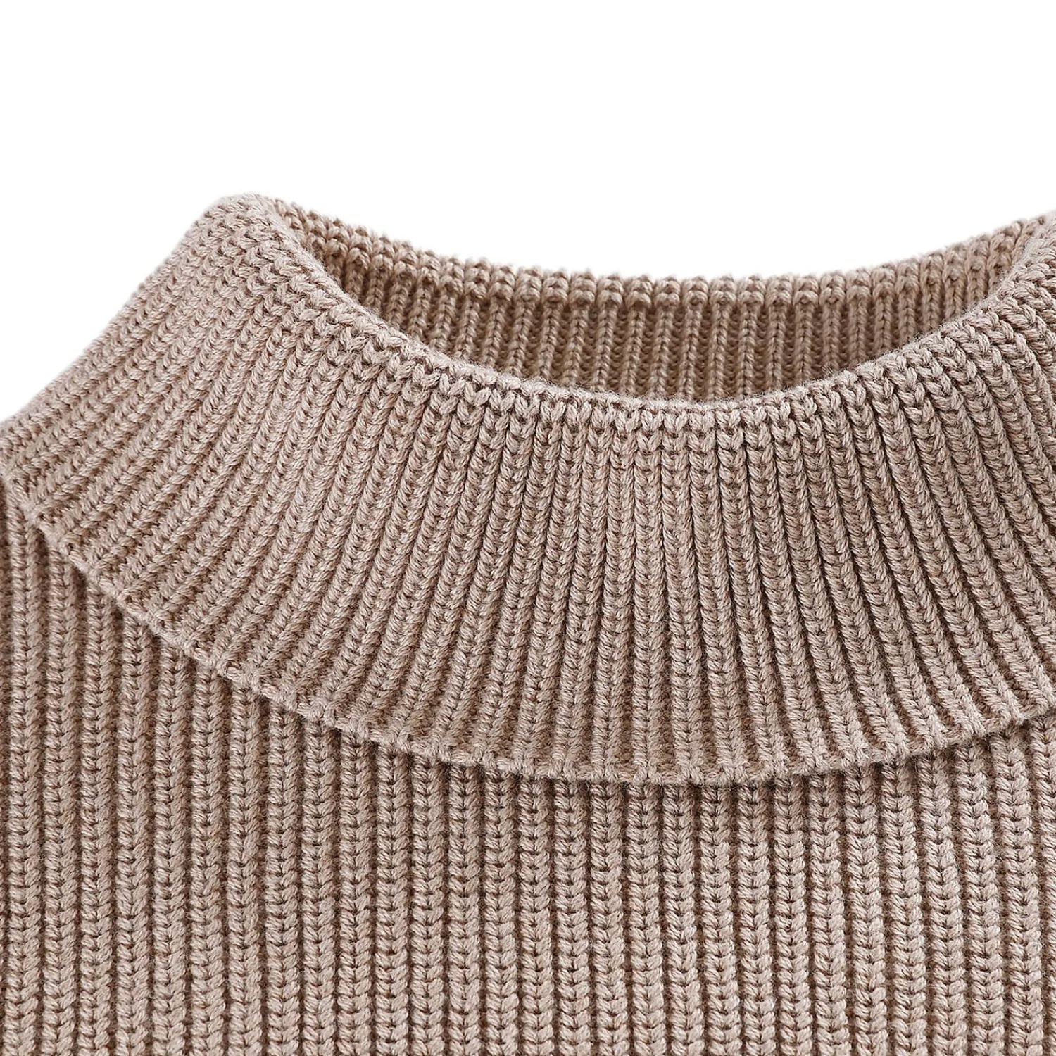 Donsje Hoodies> Yara Sweater Light Mocha Melange