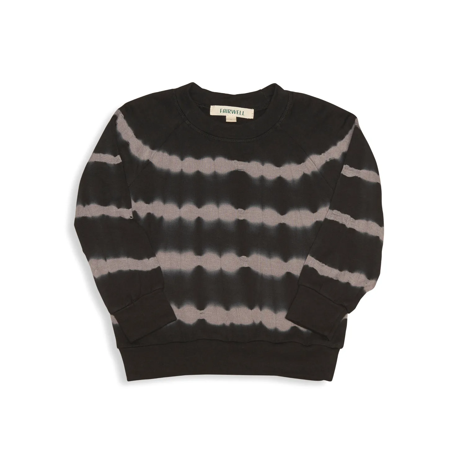 Fairwell Kids Sweatshirts> Mellow Raglan, In Onyx