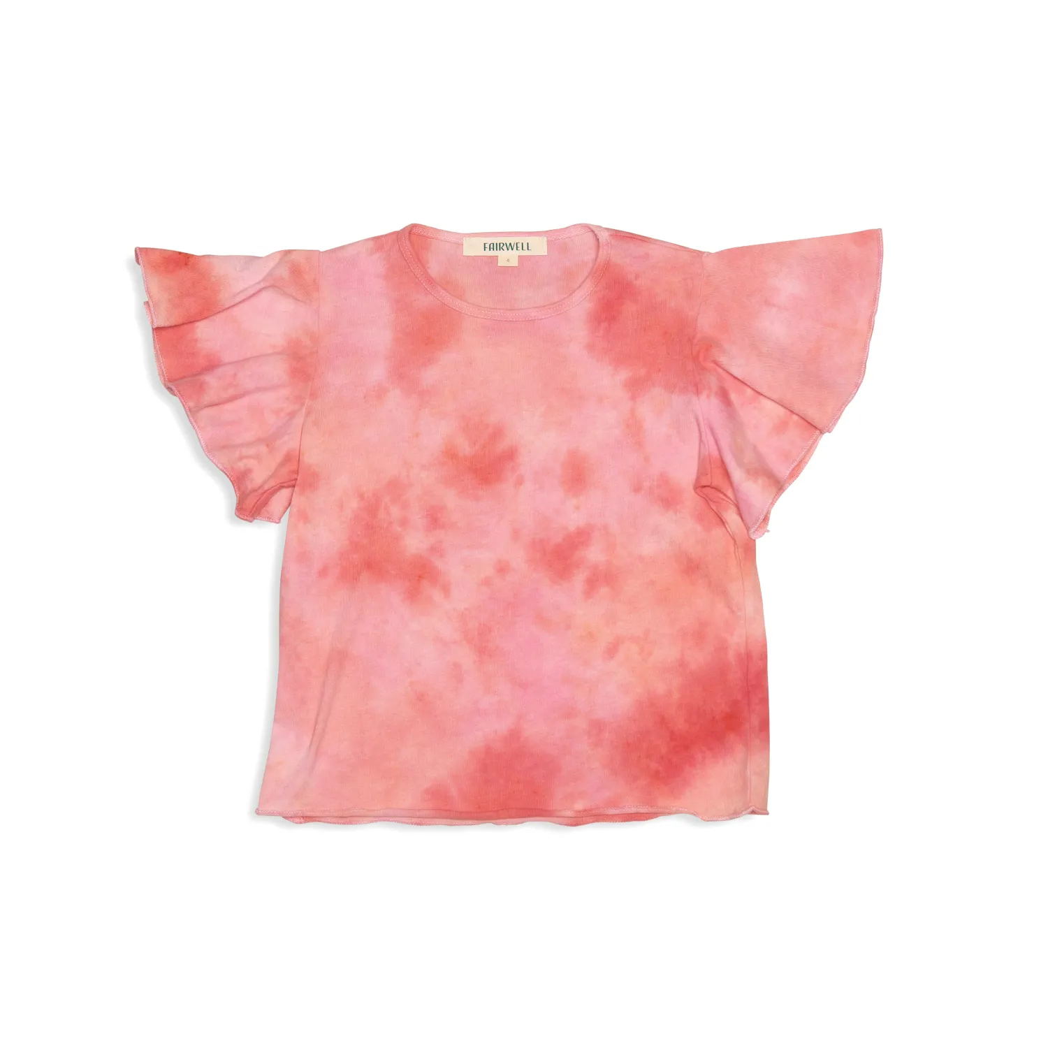 Fairwell Kids Long Sleeve T Shirts> Wildflower Tee, In Berry