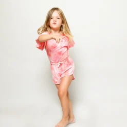 Fairwell Kids Long Sleeve T Shirts> Wildflower Tee, In Berry