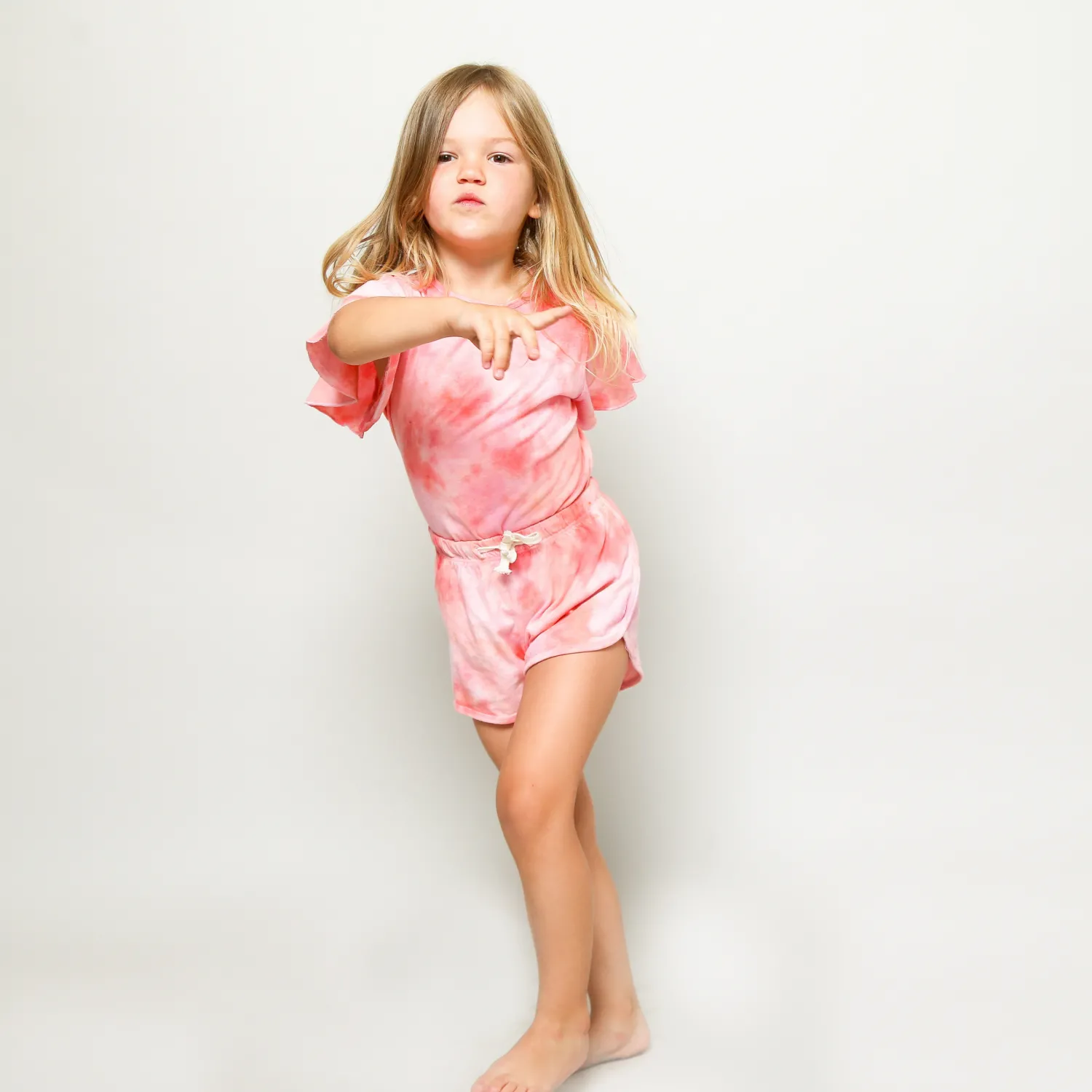 Fairwell Kids Long Sleeve T Shirts> Wildflower Tee, In Berry