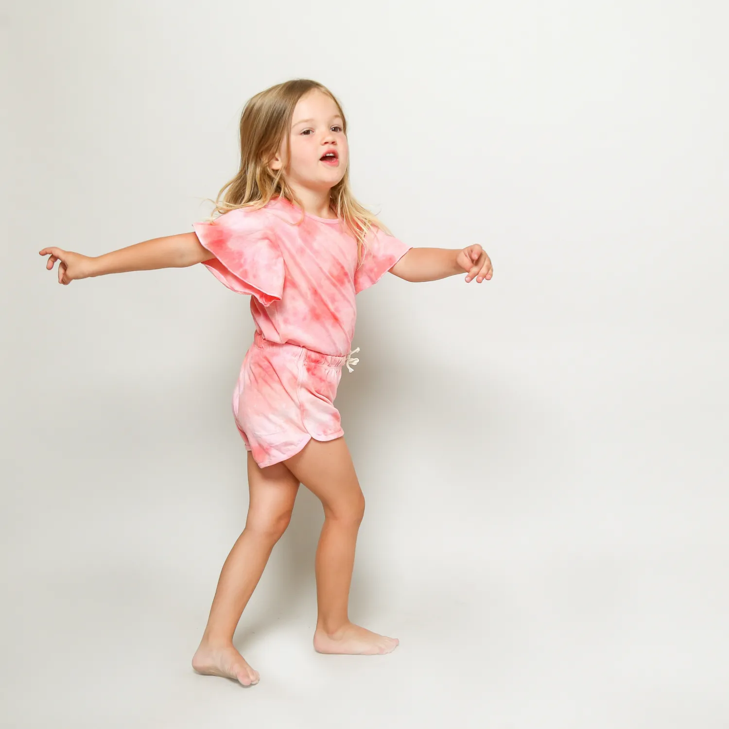 Fairwell Kids Long Sleeve T Shirts> Wildflower Tee, In Berry