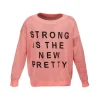 Gardner and the Gang Face Masks> Strong Is The New Pretty Knitted Jumper Pink