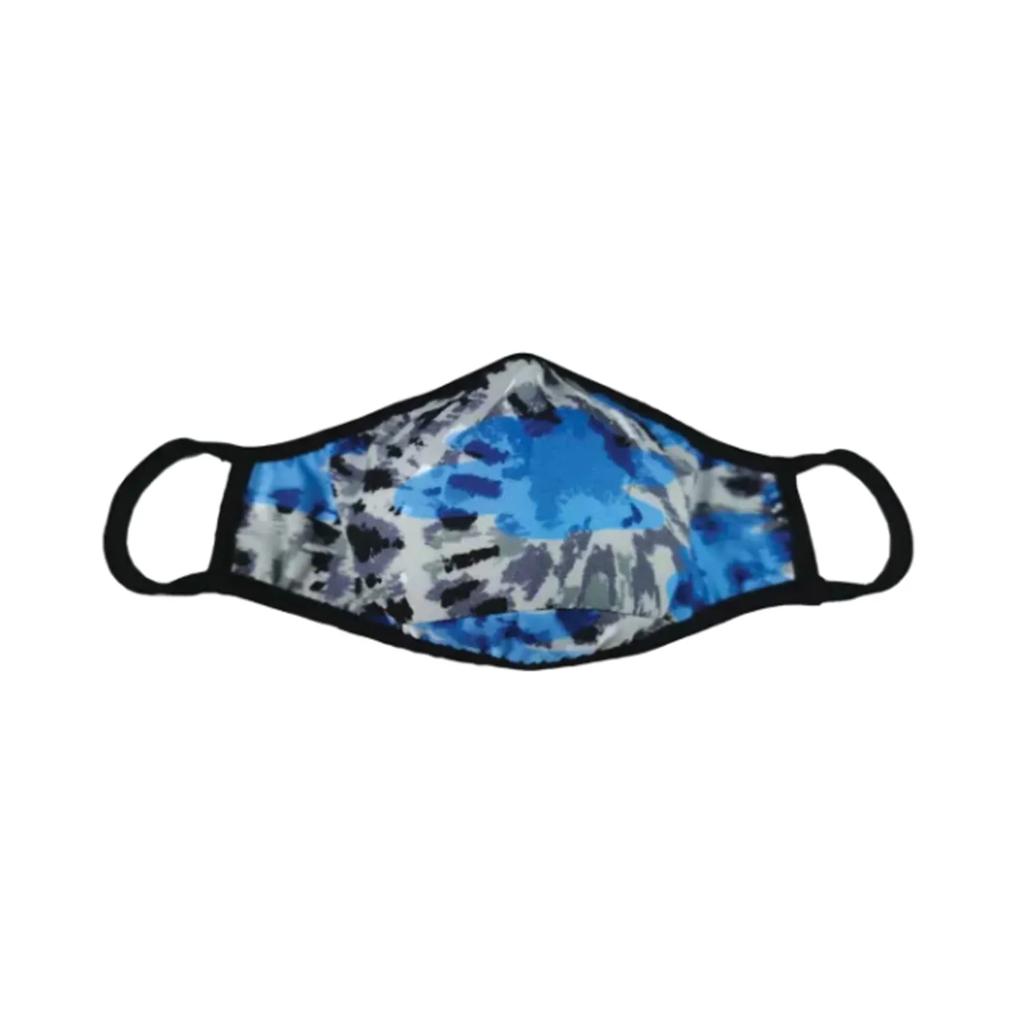 iscream Face Masks> Blue Tie Dye Face Mask Kid'S/ Adult'S