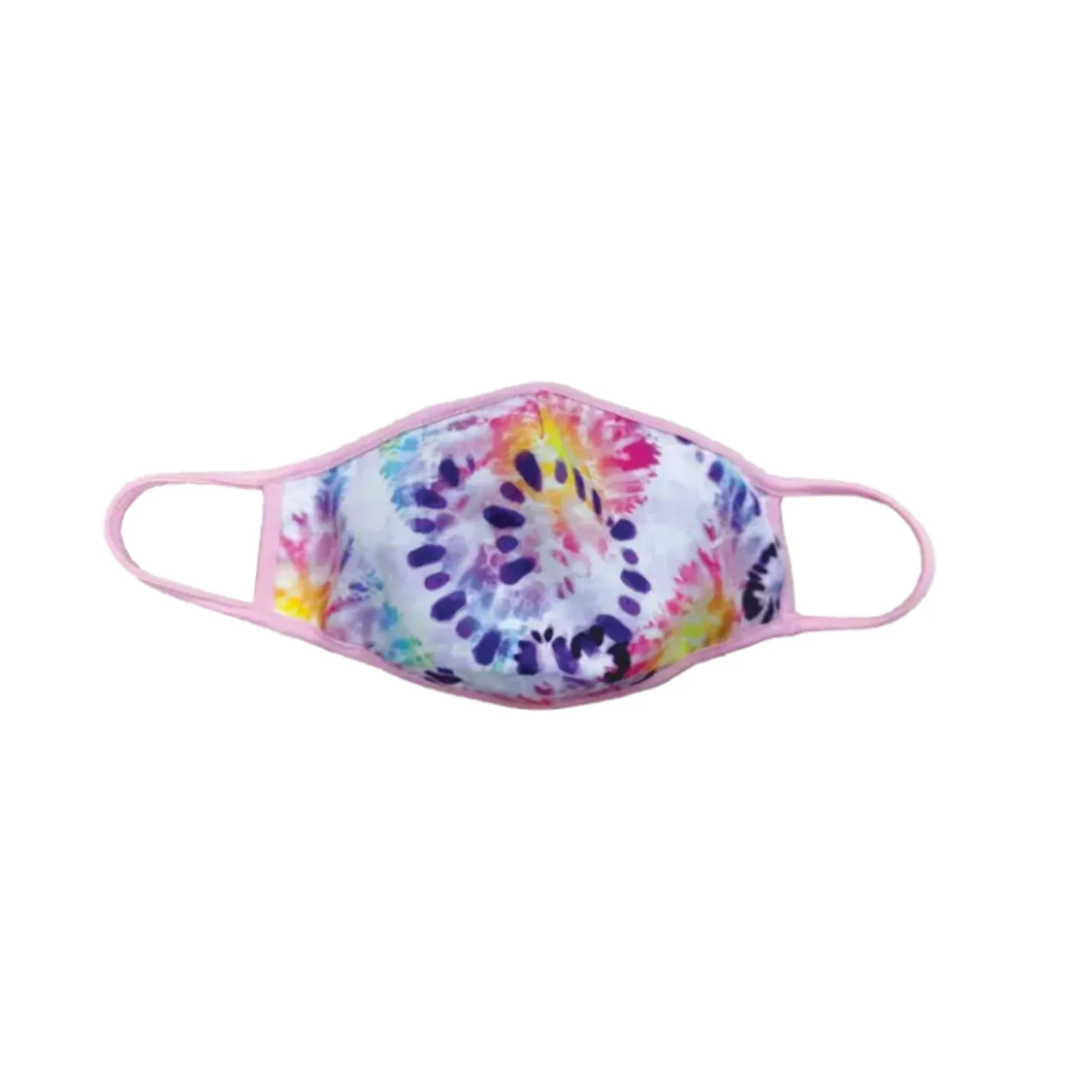 iscream T Shirts> Heart Tie Dye Face Mask Kid'S