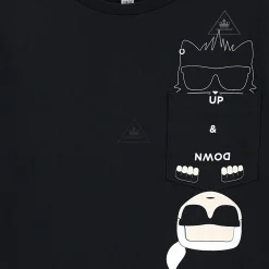 Karl Lagerfeld Kids T Shirts> Boys Ss Chest Pcket Tee W/ Small Graphic