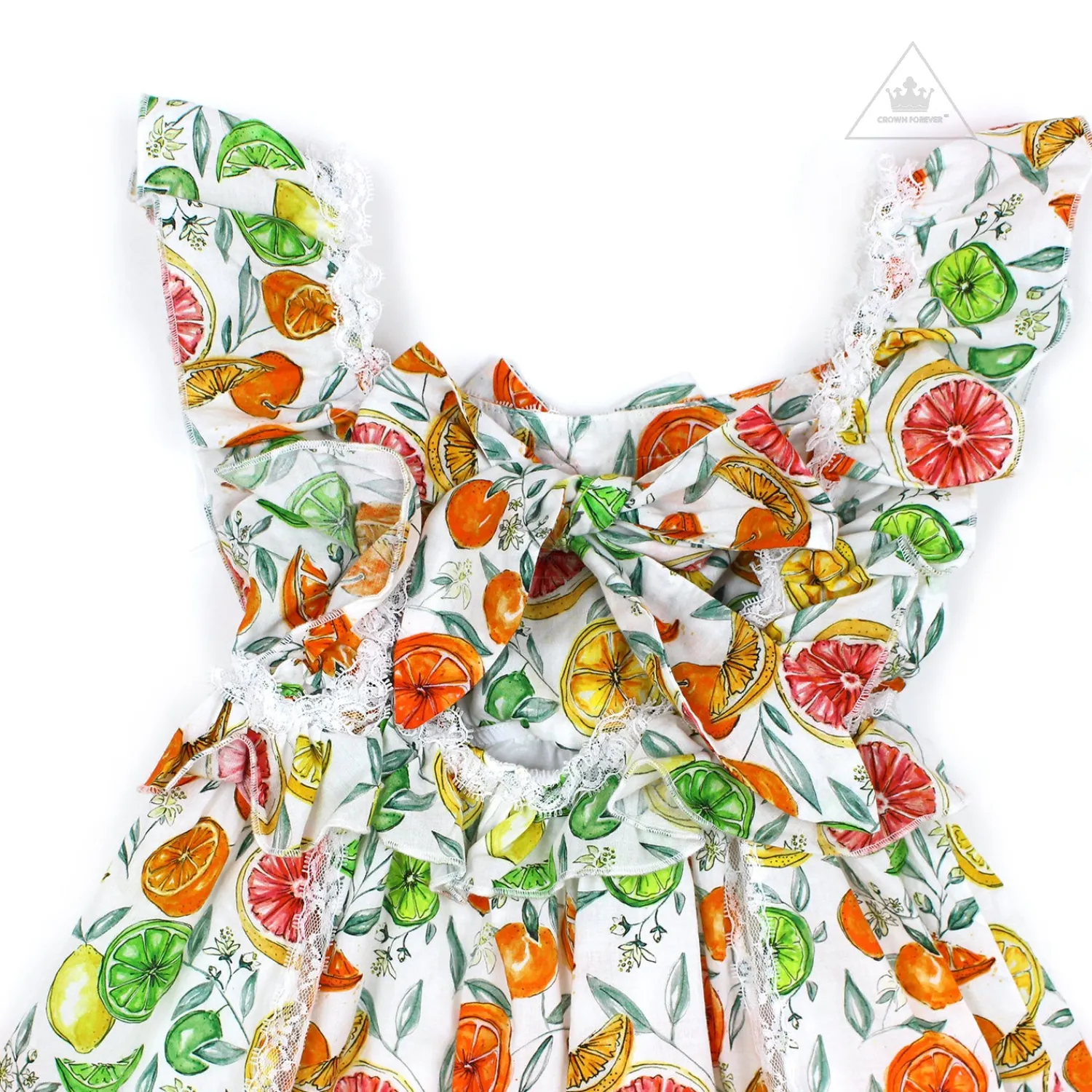 Lil Lemons By For Love And Lemons Overalls & Jumpsuits>Lil Lemons Clementine Toddler Dress Lime