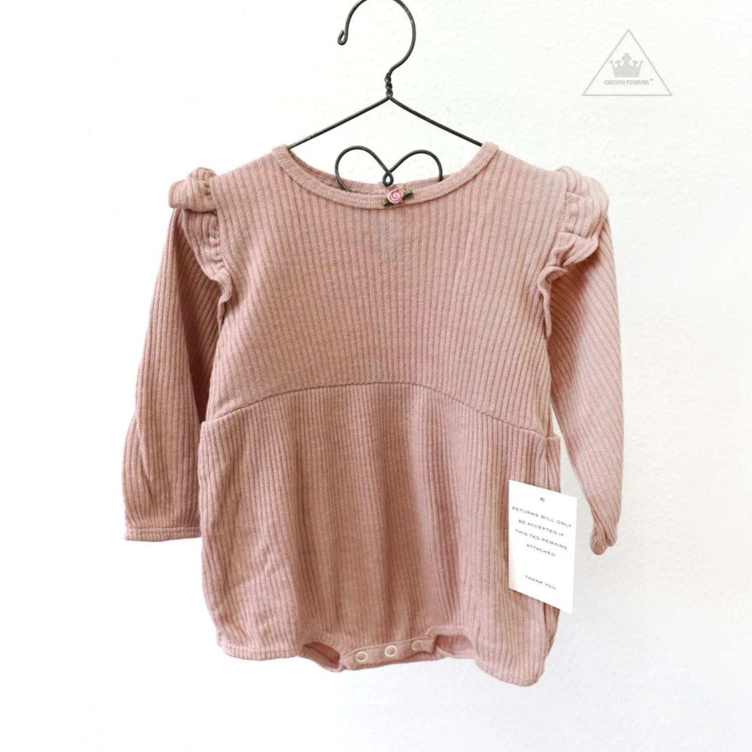 Lil Lemons By For Love And Lemons Rompers>Lil Lemons Ellie Rosette Romper
