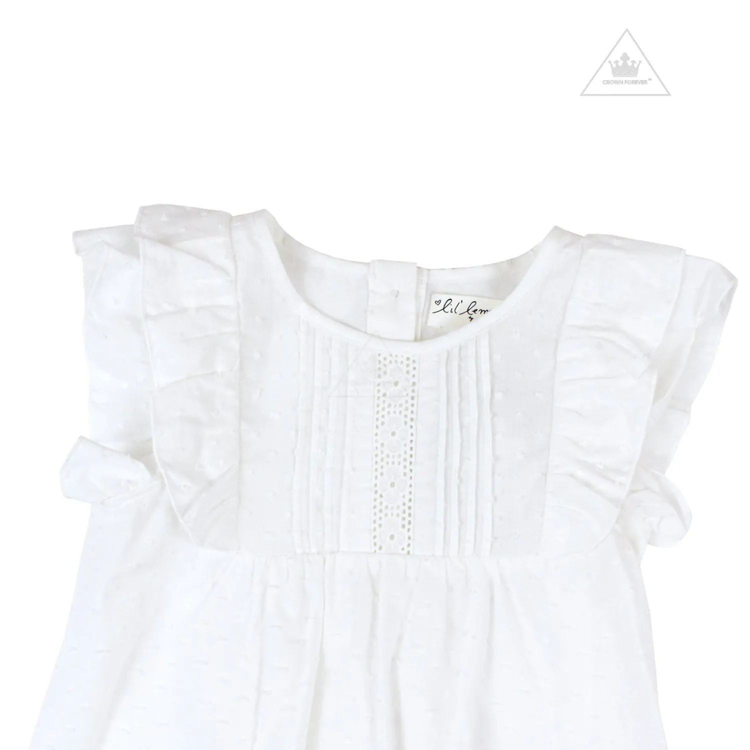 Lil Lemons By For Love And Lemons Skirts>Lil Lemons Lacey Summer Blouse