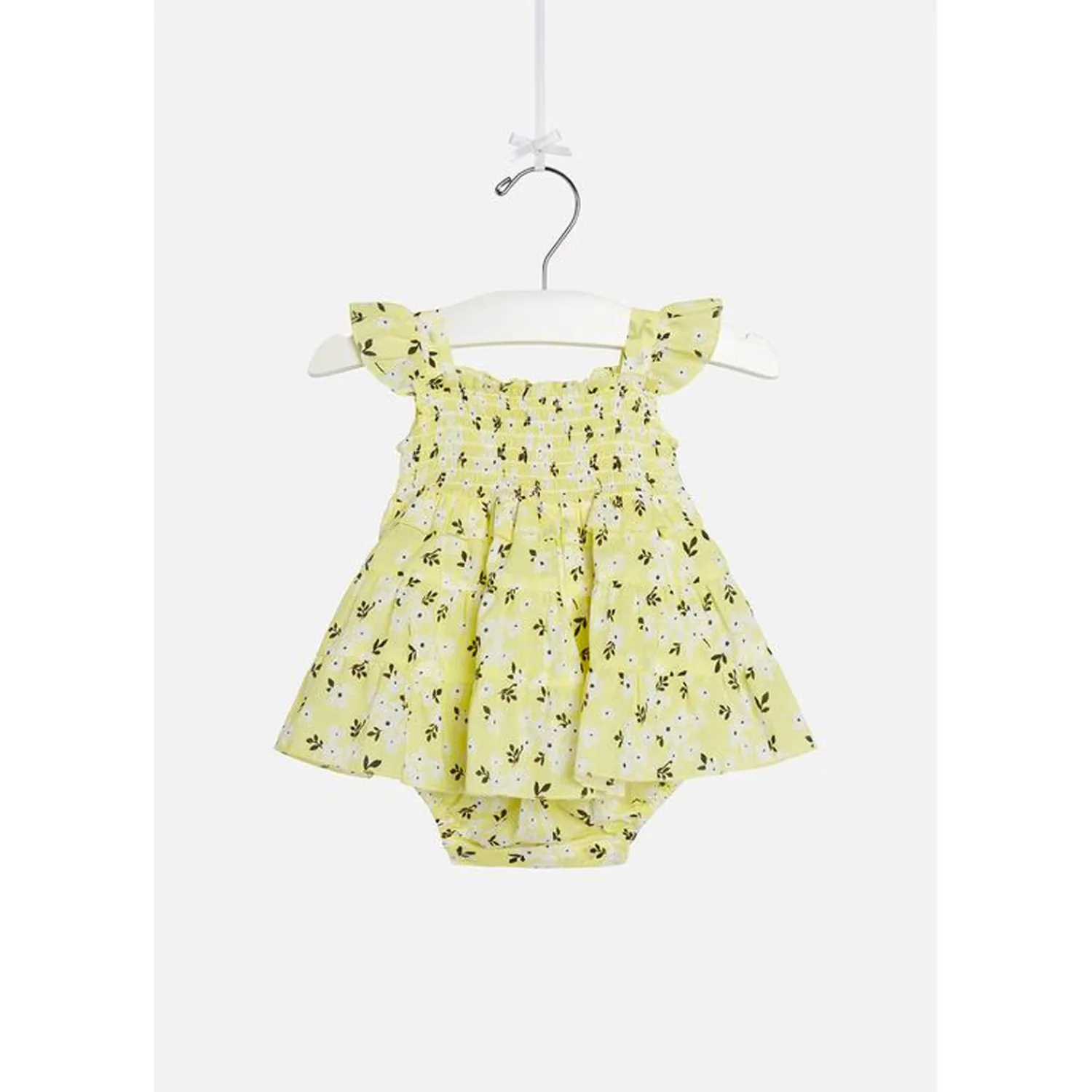 Lil Lemons By For Love And Lemons Overalls & Jumpsuits>Lil Lemons Sunshine Smocked Dress Yellow