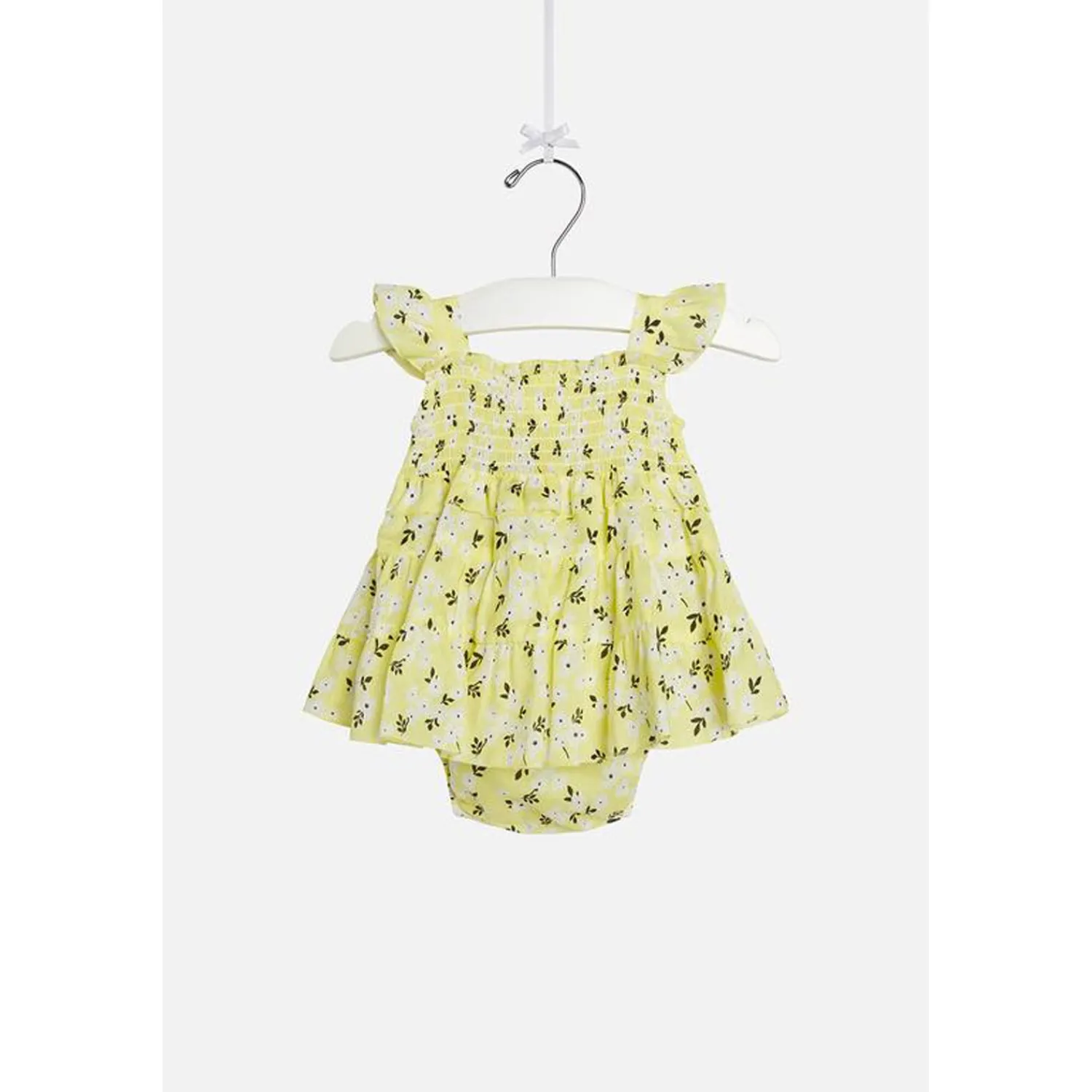 Lil Lemons By For Love And Lemons Overalls & Jumpsuits>Lil Lemons Sunshine Smocked Dress Yellow