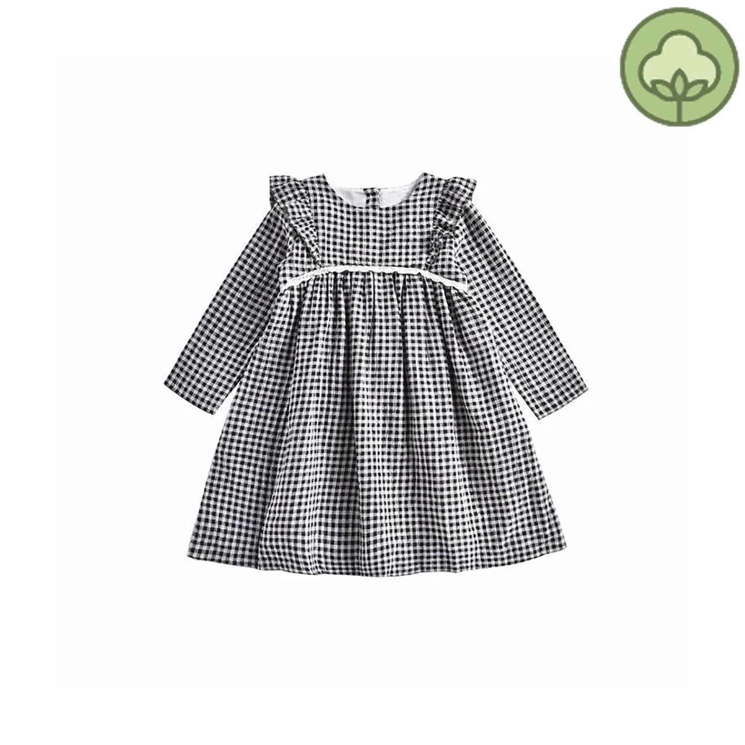 Louise Misha Overalls & Jumpsuits> Dress Alaka Black Vichy